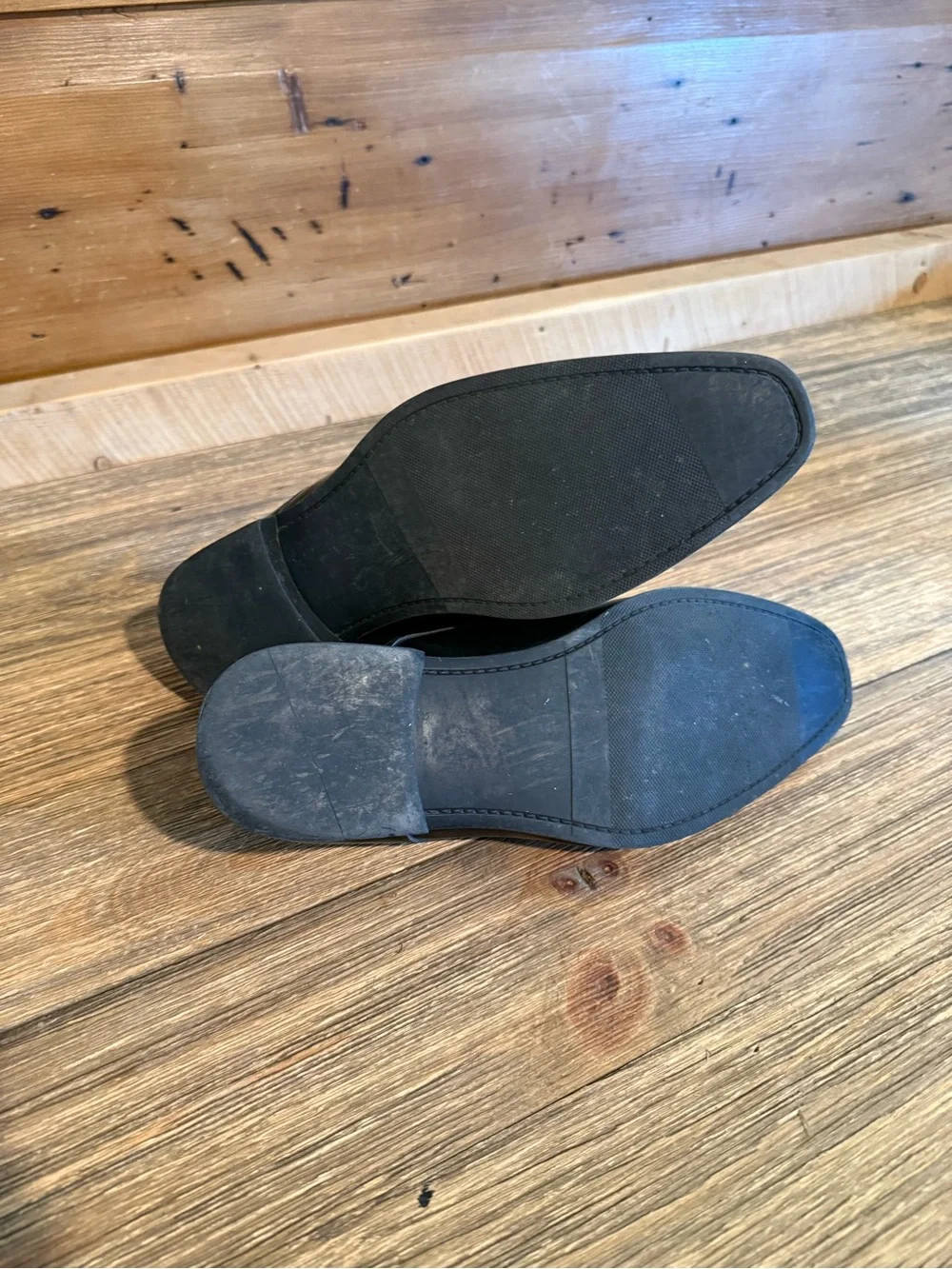 Classic Black Men's Dress Shoes